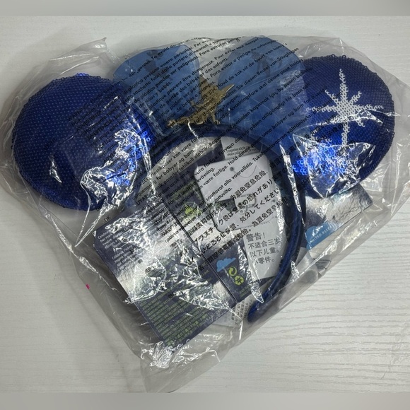 Minnie Mouse The Main Attraction Ear Headband Peter Pan's Flight Tinker Bell - Picture 2 of 3